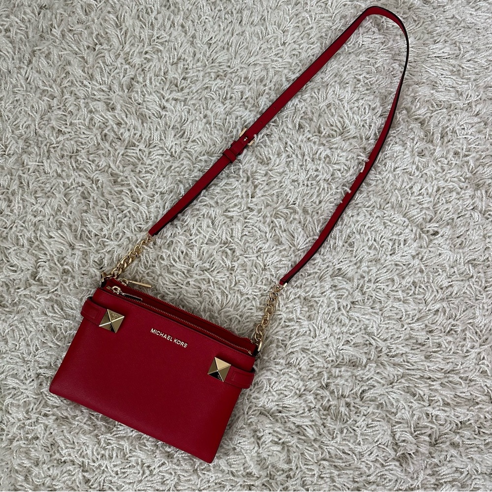 Red MK crossbody